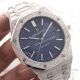 Copy Audemars Piguet Royal Oak Frosted White Gold 41mm Blue Dial Watch (9)_th.jpg